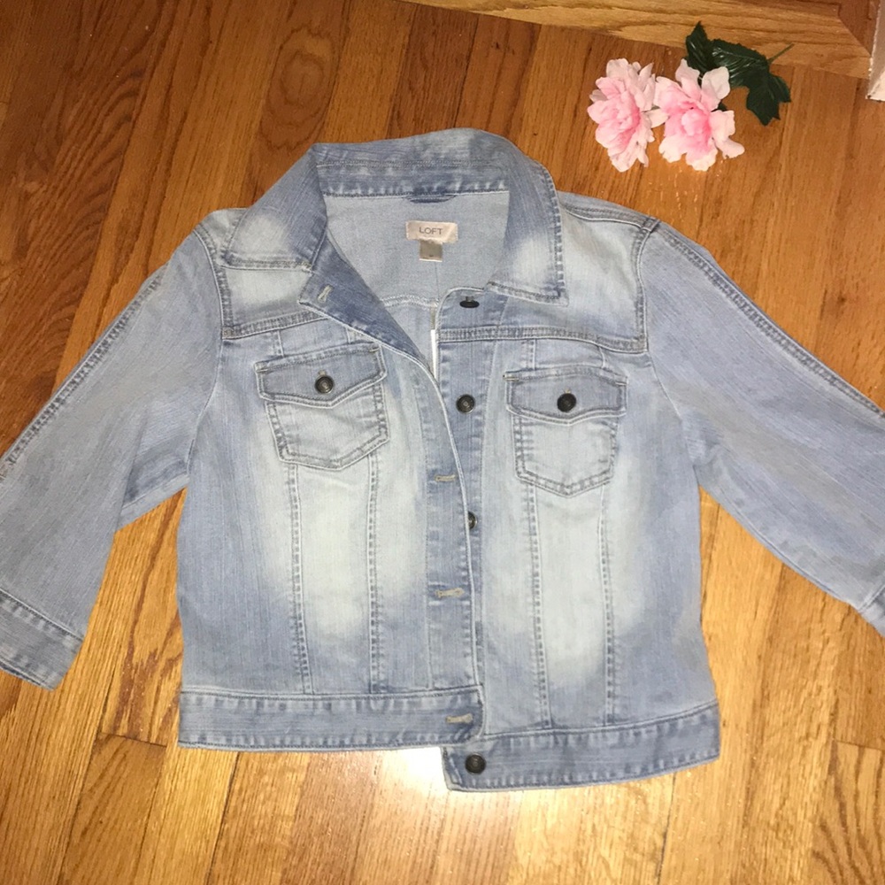 NWT Loft Jean Jacket